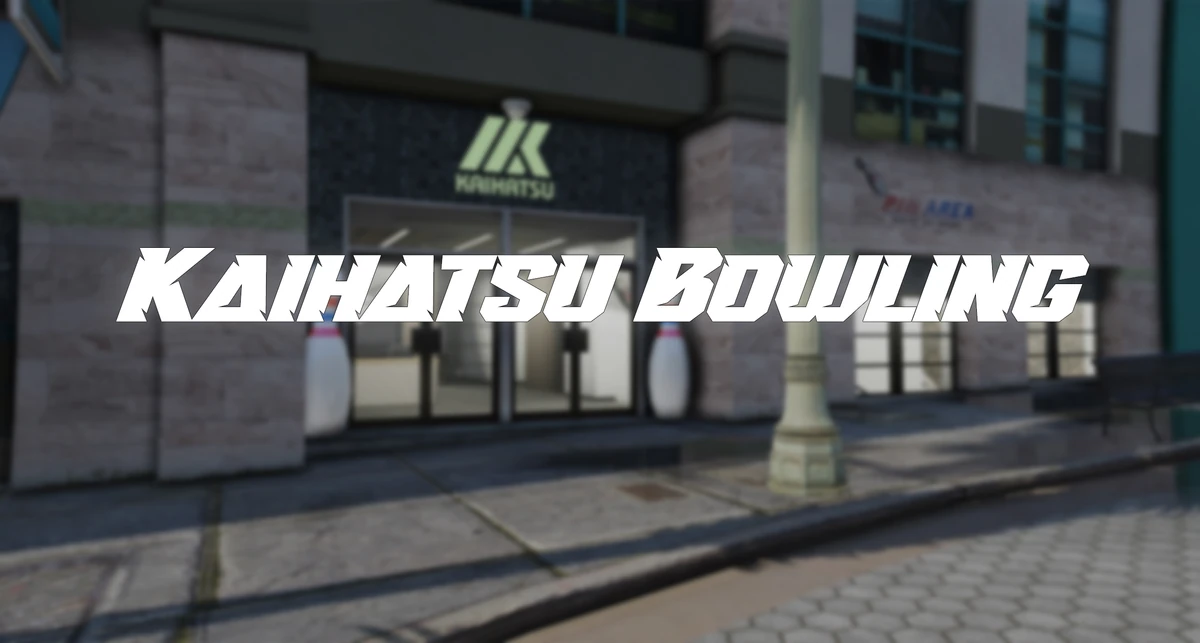 Kaihatsu Bowling MAPPING – Fully Open Source (FiveM)